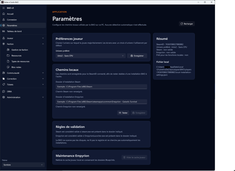 Fichier:BAO Windows - Parametres.png